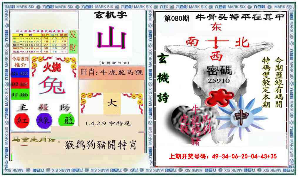 080期六合救世报+牛头报[图]